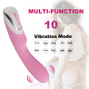US Stock - Rechargeable Silicone G-Spot and Clitoral Stimulator For Girls