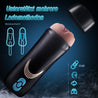 EU Stock-Lamour Squeezable Vibrating Male Masturbator Automatic Masturbation Machine Sex Toys For Men