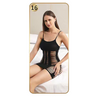 Miss Wives Sexy Black Stockings Charm Bodystocking Uniform for Women