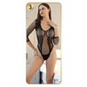 Miss Wives Sexy Black Stockings Charm Bodystocking Uniform for Women