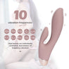 US Stock - Female 10 Frequency Vaginal Clit G-Spot Rabbit Vibrator