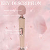 US Stock - Magic Wand Rechargeable Cordless Vibrator for Girls