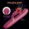 Bendable Vibrating Wand Pleasure Devil Lips Caesar Stimilating Vibrator