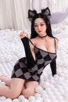 Lanato  4'10''(148cm)Lifelike Gorgeous Girl Silicone Sex Doll#293Head